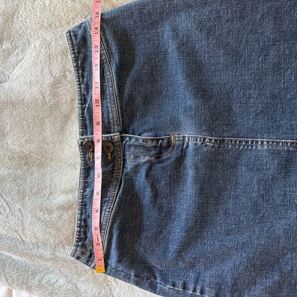 Ann Taylor Women’s Blue Dark Wash Denim Mini Skirt - Picture 7 of 7
